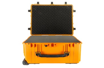 Image of Eylar 2XL 31.5in Waterproof Protective Gear Roller Case w/Foam, Yellow, SA00007-YLW