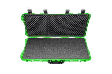 Image of Eylar 38in Hard Rifle Case Equipped w/Ragar XP Crosslinked Foam Insert, Neon Green, SA00013-NGRN-RG-XP
