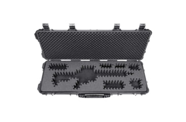 Image of Eylar 44in Hard Rifle Case Equipped w/Ragar XP Crosslinked Foam Insert, Black, SA00008-BLK-RG-XP