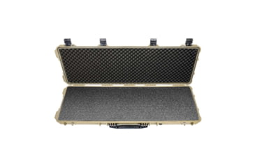 Image of Eylar 48in Hard Rifle Case Equipped w/Ragar XP Crosslinked Foam Insert, Tan, SA00014-TAN-RG-XP