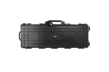 Image of Eylar 44in Protective Roller Rifle Case Water and Shock Resistant w/ Foam, Black, SA00008