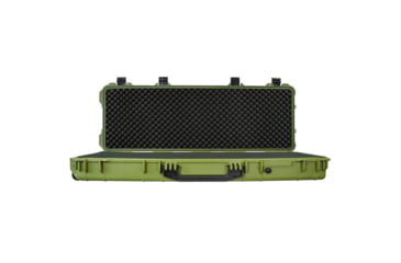 Image of Eylar 44in Protective Roller Rifle Case Water and Shock Resistant w/ Foam, Green, SA00008-Grn