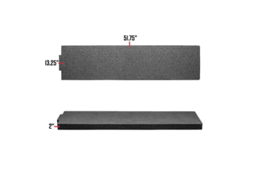 Image of Eylar 54 in Intact Stacker Series Hard Rolling Rifle Case with RAGAR Foam