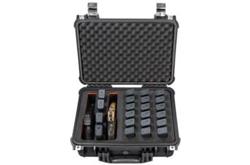 Image of Eylar Eylar 16 in Waterproof Gun Case with 4 Gun/22 Mag RECON Rack EVA Foam Insert