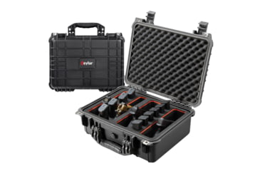 Image of Eylar Eylar 16 in Waterproof Gun Case with 4 Gun/22 Mag RECON Rack EVA Foam Insert