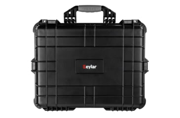 Image of Eylar Large 20.62in Protective Gear Case Water and Shock Resistant w/ Foam, Black, SA00003