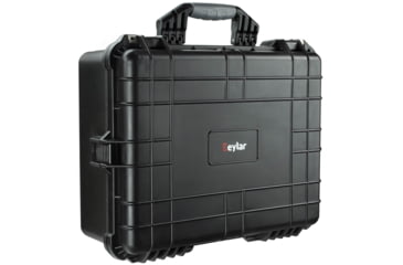 Image of Eylar Large 20.62in Waterproof Gear Hard Case w/Foam, Black, SA00003