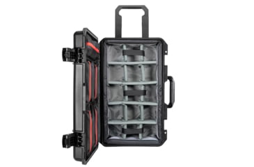 Image of Eylar Intact Premium Series 22 in Hard Rolling Carry-On Camera Case with Adjustable Padded Divider and Lid Organizer