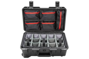 Image of Eylar Intact Premium Series 22 in Hard Rolling Carry-On Camera Case with Adjustable Padded Divider and Lid Organizer