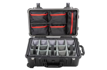 Image of Eylar Eylar 22 in Hard Rolling Carry-On Camera Case with Adjustable Padded Divider and Lid Organizer