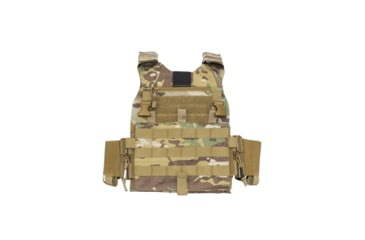 Image of Guard Dog Body Armor Trakr Plate Carrier with Front Placard, Multicam, TRAKR-MC-PRO