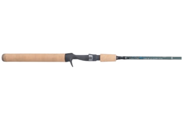 Image of Falcon Rods Coastal Casting Rod, Wade Fisher, Medium, Spinning, Black, 6 ft6 in, SC-66M