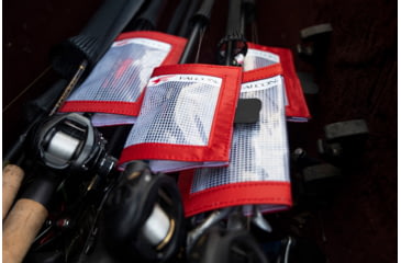 Image of Falcon Rods Lure Wrap, Medium, Black, 5.75 inT x 8 inL x .25 inW, FTO-LR-1