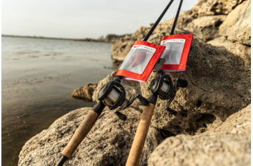 Image of Falcon Rods Lure Wrap, Medium, Black, 5.75 inT x 8 inL x .25 inW, FTO-LR-1