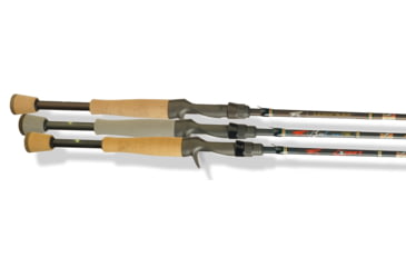 Image of Falcon Rods Peacock Casting Rod, BuCoo SR Peacock, Heavy, Black, 5 ft8 in, BRC-7-158