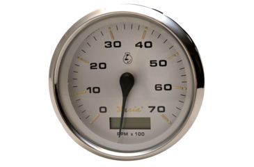 Image of Faria Beede Instruments Kronos 4" Tachometer w/Hourmeter - 7,000 RPM Gas - Outboard 54721
