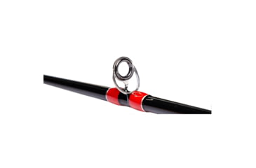 Image of Favorite Fishing Brush Dobber Crappie Spinning Combo, 6ft 8in, Ultra Light, Red/Black, DBR-681UL20
