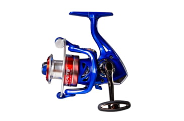 Image of Favorite Fishing Defender Spinning Reel, 2000, 5.2:1 Gear Ratio, 4+1 BB, Red/White/Blue, DFR2000-RTL