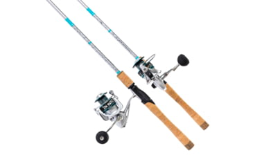 Image of Favorite Fishing Olft Salty Spinning Combo, 7ft 3in, Medium Heavy, Silver/Blue, OLS731MH40