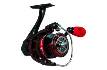 Image of Favorite Fishing PBF Lit Spinning Reel, 3000, 5.2:1, Red/Black, LIT3000