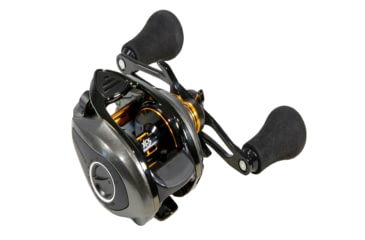Image of Favorite Fishing Soleus XCS casting reel, Gun Metal XCS 7.3:1, Right, Gun Metal, SLSM7XR