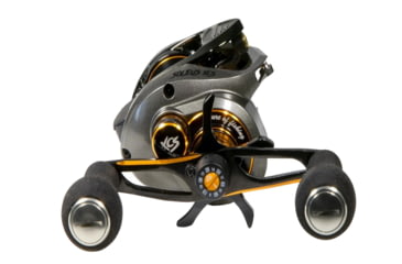 Image of Favorite Fishing Soleus XCS casting reel, Gun Metal XCS 7.3:1, Right, Gun Metal, SLSM7XR