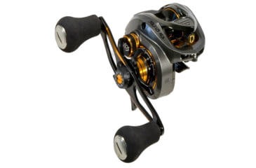 Image of Favorite Fishing Soleus XCS casting reel, Gun Metal XCS 7.3:1, Right, Gun Metal, SLSM7XR