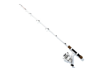 Image of Favorite Fishing White Bird Ice Rod Combo, 30in, Medium, White, WBICE-301M
