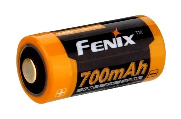 Image of Fenix 16340 3.7V Protected Li-ion Rechargeable Battery, Black, ARB-L16-700