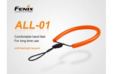 Image of Fenix Lighting ALL-01 Lanyard Black, Black, ALL-01