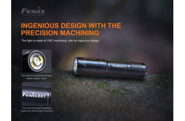 Image of Fenix E01 Flashlight Black - E01V2BK