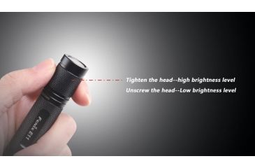 Image of Fenix E11 115 Lumens Flashlight with Battery, Black, 115 E11R4BK-B