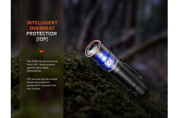 Image of Fenix Lighting E35R Lithium Ion 3100 Lumens Luminus SST70 LED Flashlight, Black, E35RLSBK