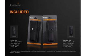 Image of Fenix Flashlight Holster Black Sm - ALP-10S