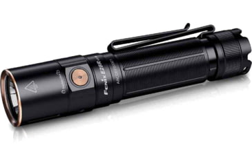 Image of Fenix E28R V2, Flashlight, White LED, 1,700 Lumens, 4.76 Long, Anodized Finish, Black, Includes Rechargeable 18650 and USB Type-C Charging Cable