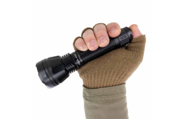 Image of Fenix HT32, Flashlight, White/Red/Green LED, 2,500 Lumens, 6.3 Long, Anodized Finish, Black, Includes Rechargeable 21700 Battery and USB Type-C Charging Cable