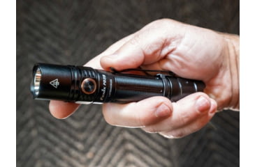 Image of Fenix PD35 V3, Flashlight, White LED, 1,700 Lumens, Anodized Finish, Black, Includes Rechargeable 18650 Battery and USB Type-C Charging Cable