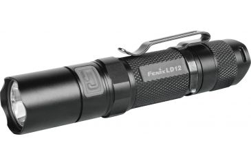 Image of Fenix LD12 LED Flashlight w/ 115 Lumen CREE XP-G R5 LED, Uses 1xAA, Black FENIX-LD12-R5