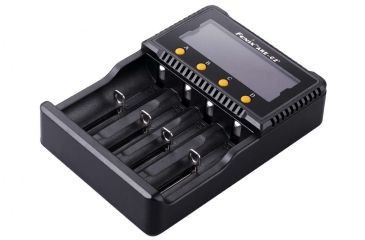 Image of Fenix Li-ion 4-Bay Digital Charger Plus, Black ARE-C2P