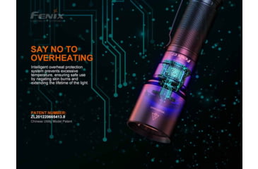 Image of Fenix Lighting C7 Lithium Ion 3000 Lumens Luminus SST70 LED Flashlight, Black, C7STBK
