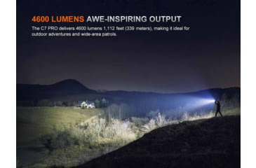 Image of Fenix Lighting C7 Pro Lithium Ion 4600 Lumens LED Flashlight