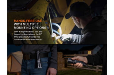 Image of Fenix Lighting C7 Pro Lithium Ion 4600 Lumens LED Flashlight
