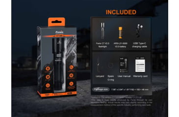 Image of Fenix Lighting C7 V2.0 Lithium Ion 3300 Lumens LED Flashlight