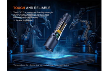 Image of Fenix Lighting C7 V2.0 Lithium Ion 3300 Lumens LED Flashlight