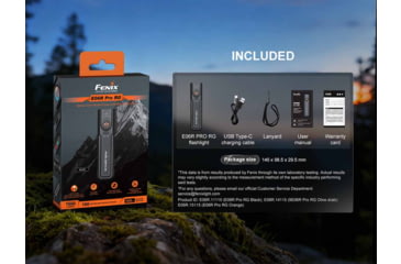 Image of Fenix Lighting E06R PRO RG Lithium Ion 1600 Lumens LED Flashlight