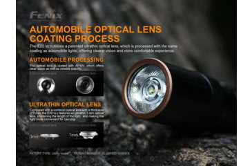 Image of Fenix Lighting E20 V2.0 350 Lumens Luminus SST20 LED Flashlight, Black, E20V2BK