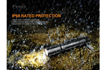 Image of Fenix Lighting E20 V2.0 350 Lumens Luminus SST20 LED Flashlight, Black, E20V2BK