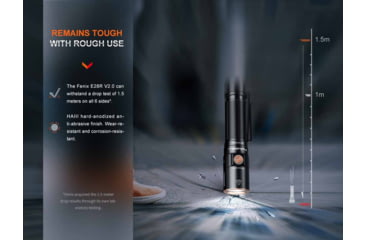Image of Fenix Lighting E28R V2.0 Lithium Ion 1700 Lumens Flashlight
