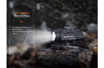 Image of Fenix Lighting GL06-365 Lithium Ion 600 Lumens CREE XPL HI LED Flashlight, Black, GL06SGBK