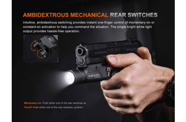 Image of Fenix Lighting GL19R V2.0 Lithium Ion 1200 Lumens Flashlight